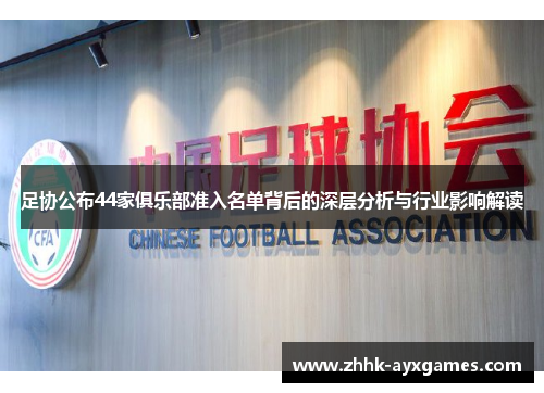 足协公布44家俱乐部准入名单背后的深层分析与行业影响解读